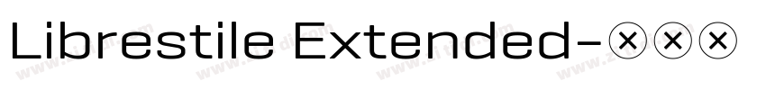 Librestile Extended字体转换